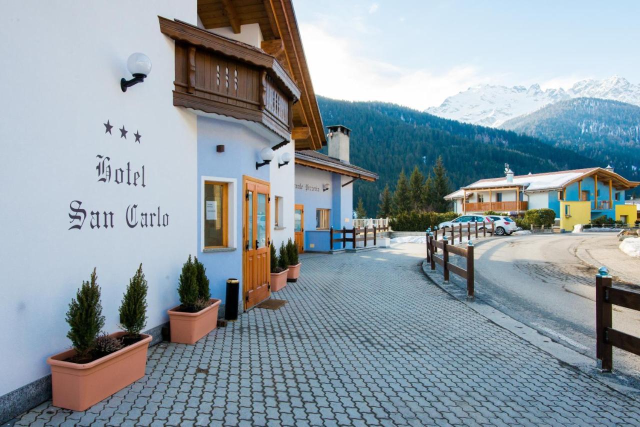Hotel San Carlo, Tra Bormio E Livigno 이솔라치아 외부 사진
